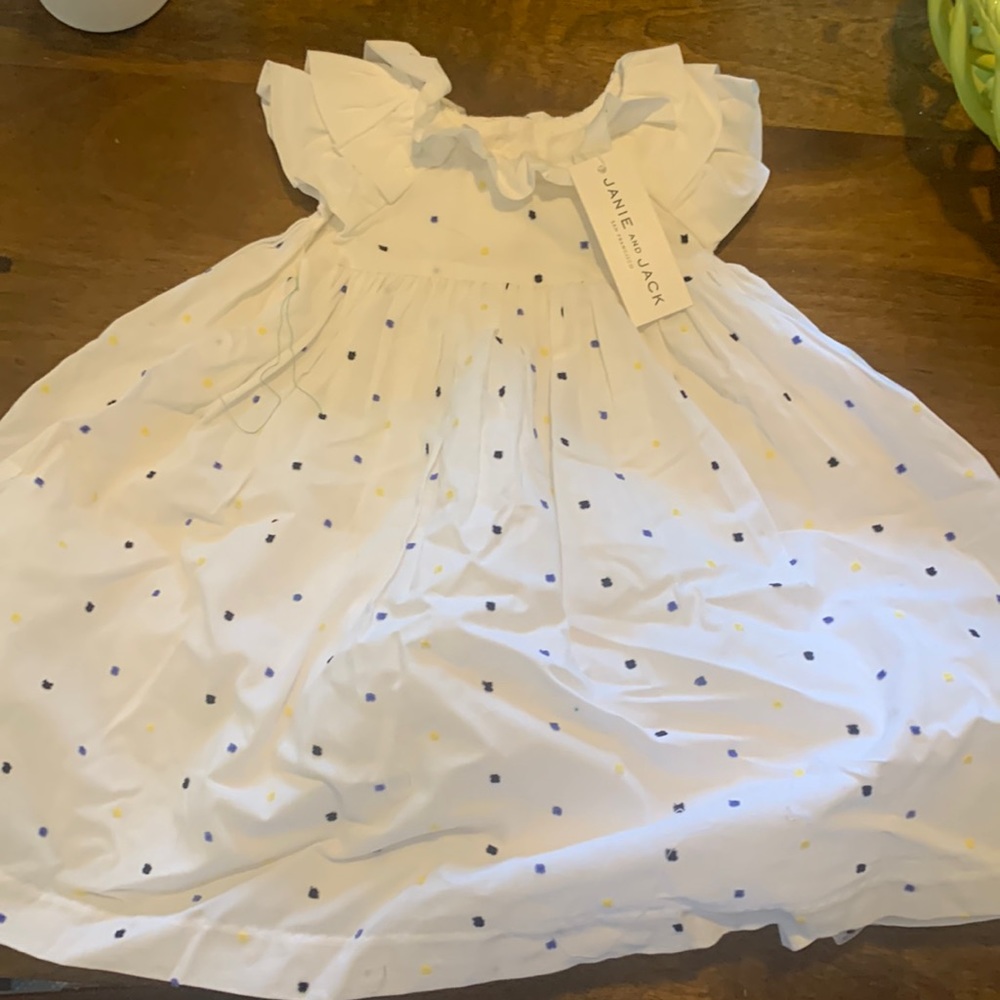 Janie and Jack 18-24 months dress with bloomers. Never worn and tag still on